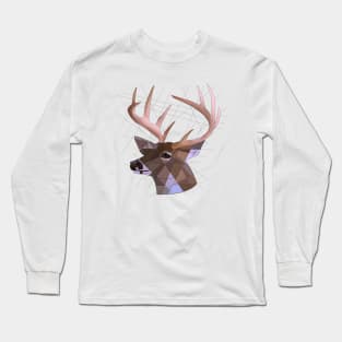 Deer Geometry Long Sleeve T-Shirt